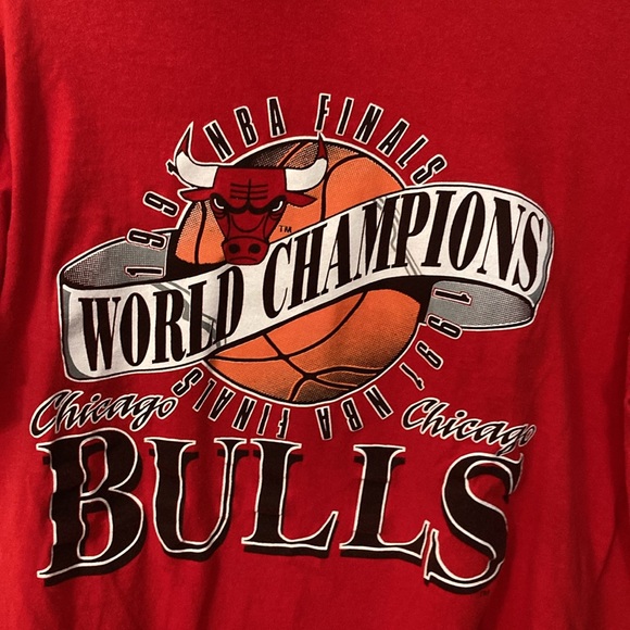 1991 NBA Final World Champion Chicago Bulls size XL - Picture 2 of 6